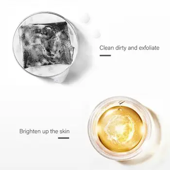 

Black Sea Salt Activated Oxygen Preparation Long Carbon Bubble Mask Moisturizing Deep cleansing hydrophilic oil Mask