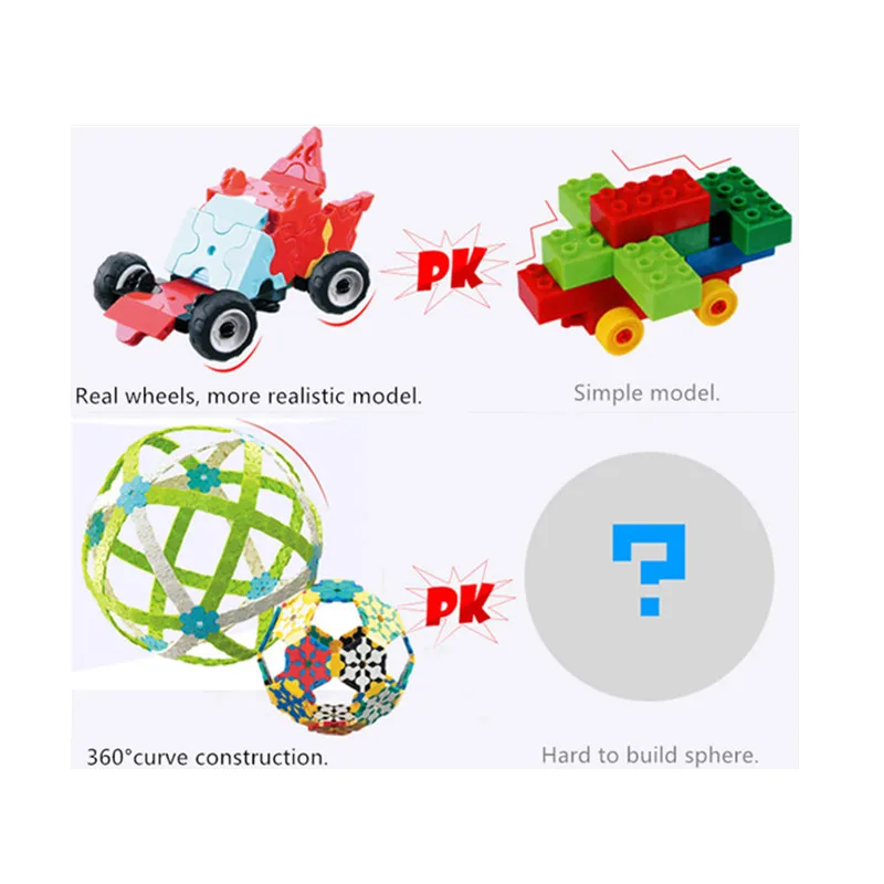 Hot LaQ Style 3D Model Building Blocks 8 in 1 Cars Set Educational Toys More Different 5