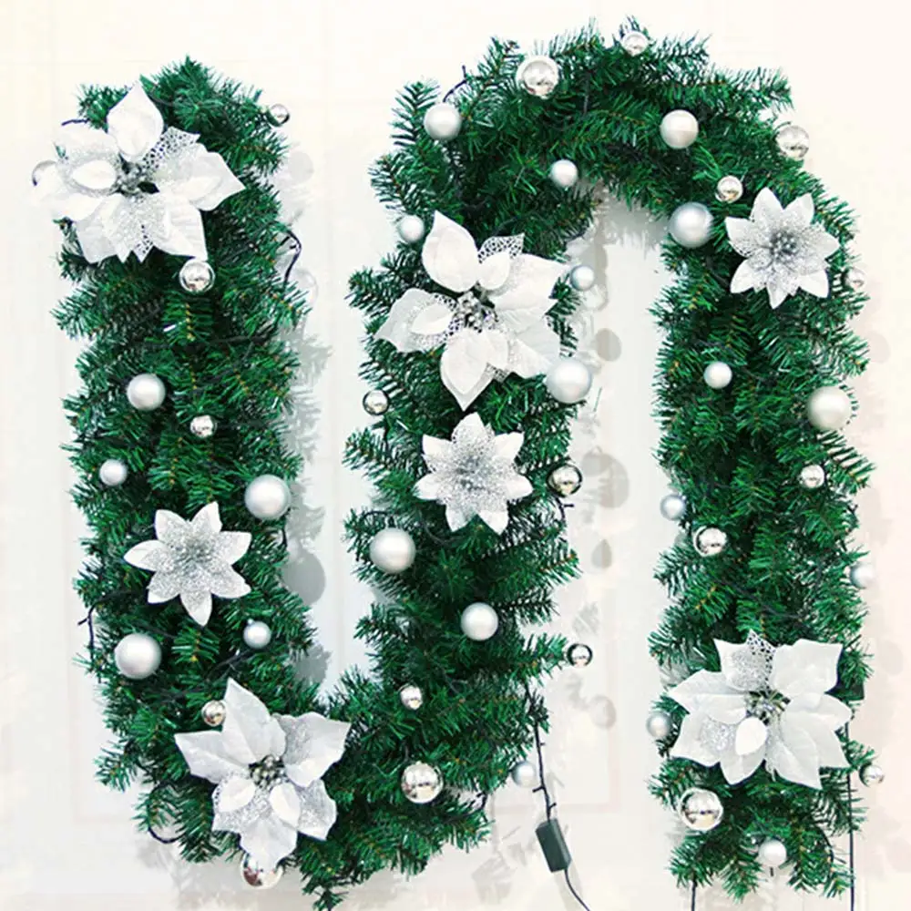 Fabric Christmas Rattan Decoration Room Hanging Home DIY Artificial Rattan Beautiful Garlands Party Garden Wedding The Mall