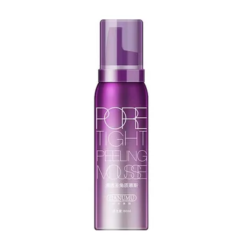 

80ml Face Cleanser Tight Peeling Mousse Removing Dead Skin Pore Exfoliating Moisturizer Cleanser Oil Control Face Care