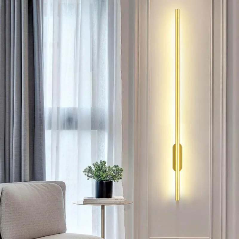 Modern Creative Simple LED Wall Lamp Nordic Minimalist Living Room Home Decor Sofa Background Wall Light Bedroom Bedside Lamps the range wall lights