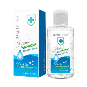

Portable 70ml Disposable Hand Sanitizer Gel Anti-Bacteria Moisturizing Liquid No Clean Waterless Antibacterial Hand Gel