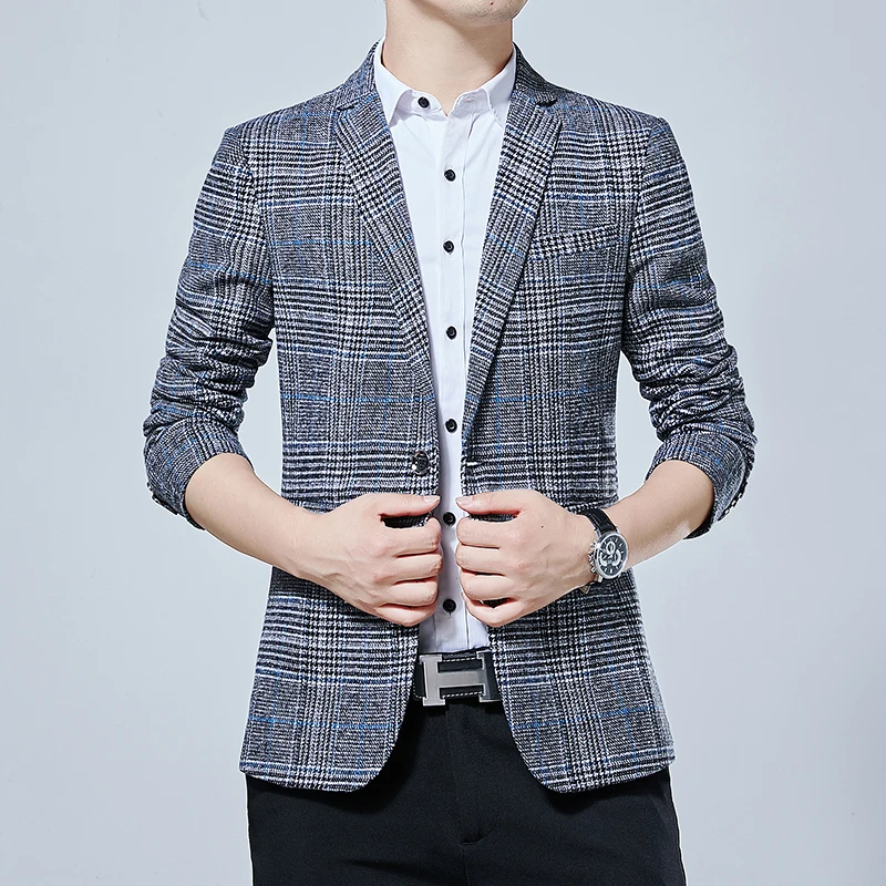 Casual Suits Autumn New Men Blazers Smart Casual Groomsman Winter Coverall Slim Fashion Coats Wedding Brand Male Hombre MOOWNUC Casual Suits Autumn New Men Blazers Smart Casual Groomsman Winter Coverall Slim Fashion Coats Wedding Brand Male Hombre MOOWNUC