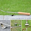Wood Handle Stainless Steel Garden Weeder Hand Weeding Removal Cutter Dandelion Puller Tools Multifunction Weeder Transplant 3