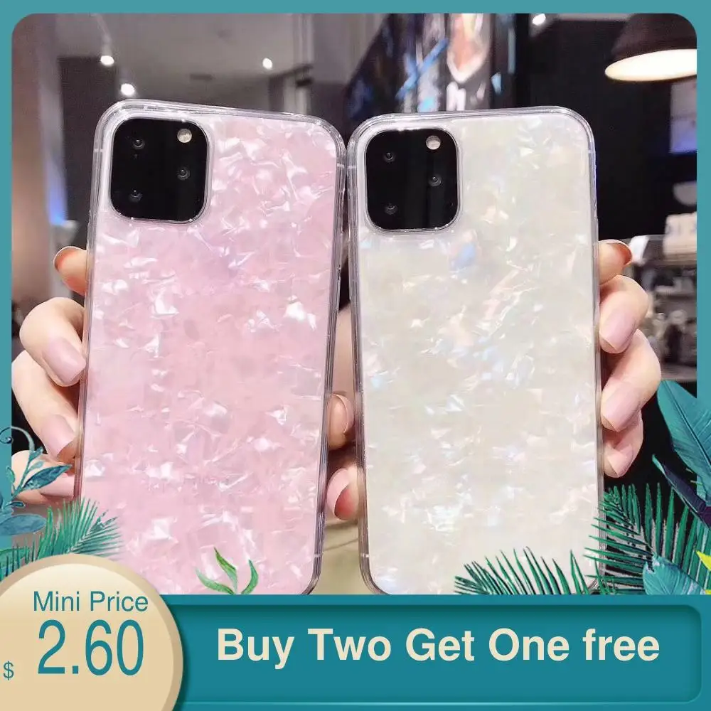 Color Textured Shatter-Resistant Mobile Phone Case For iPhone 11 Pro Max XR XS 6S 8 7 Plus Silicone Cover | Мобильные телефоны и