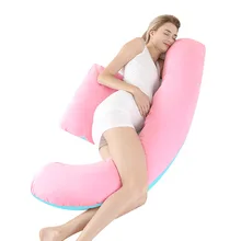Благоприятная для кожи подушка для поддержки сна для беременных женщин u-образный для грудного вскармливания Подушка для беременных боковые шпалы подушка