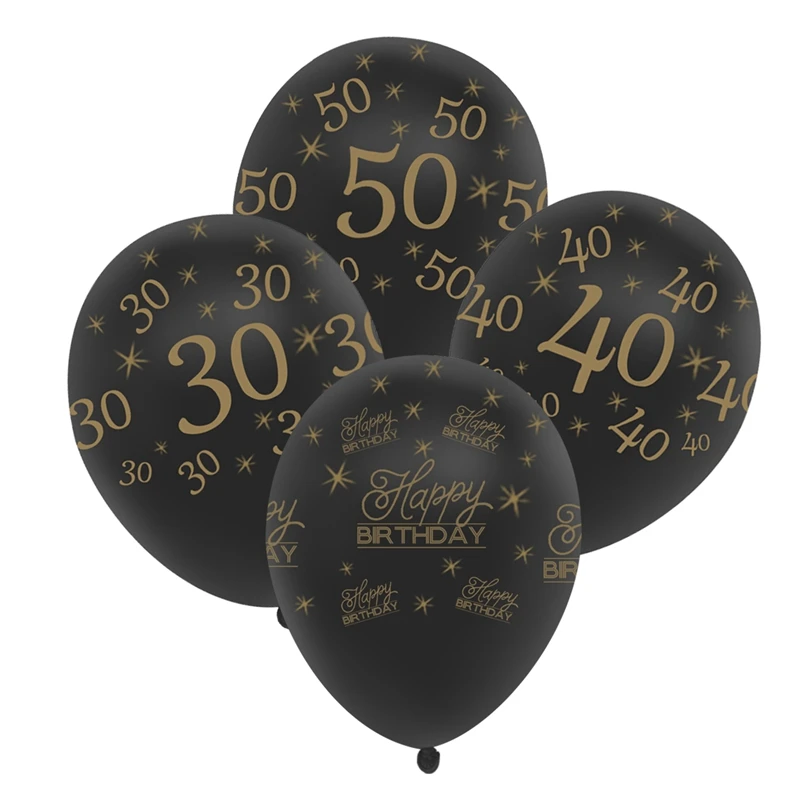 Huiran 30 40 50 украшения для дня рождения одноразовые тарелки для взрослых вечерние украшения для дня рождения