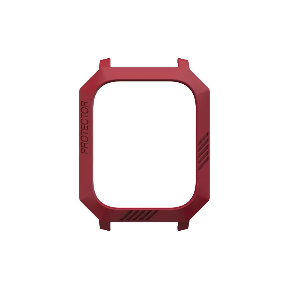 Чехол-рамка из поликарбоната для Xiaomi Amazfit GTS Smart Watch защитная оболочка для Xiaomi Huami Amazfit gts аксессуары для часов - Цвет: Красный