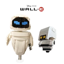 

Disney Pixar Wall-E EVE M-O Cleaner Robot Technical Intelligent WALL E Robot Movie Model Building Blocks Kid Toys Gift Xmas