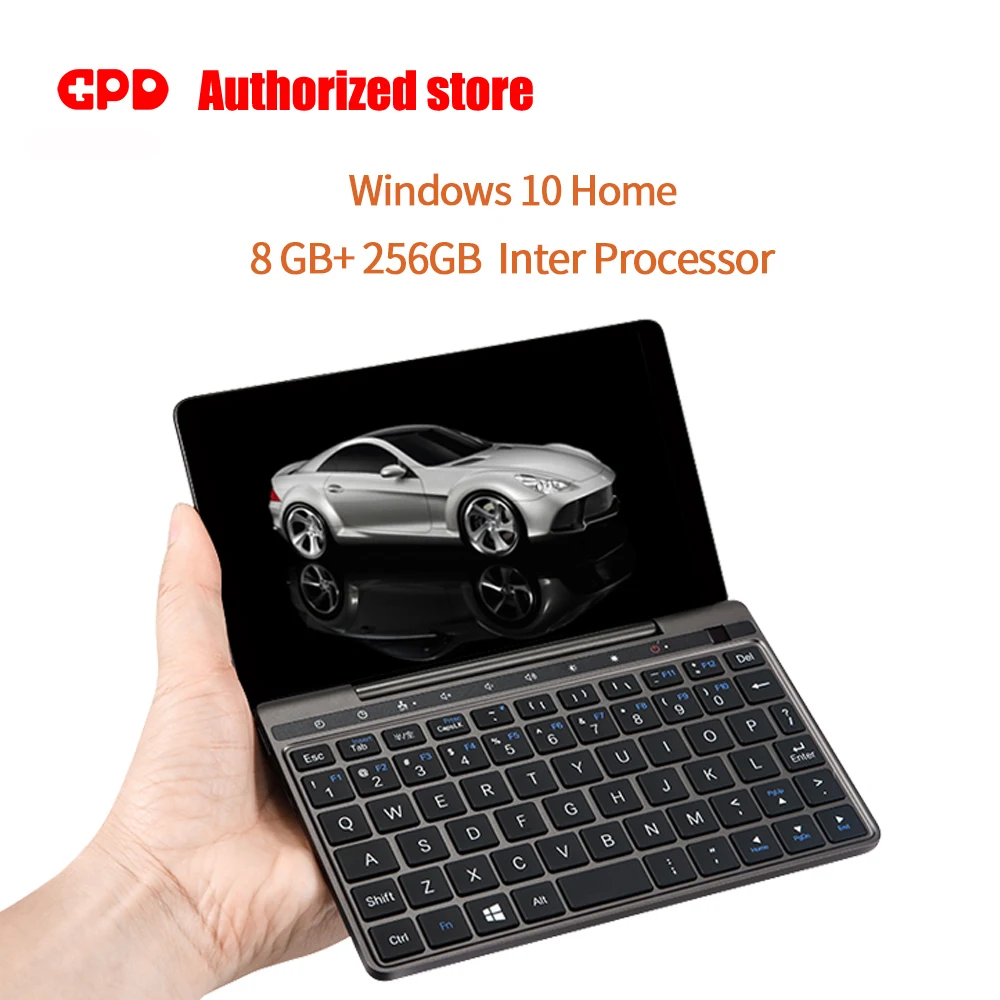 GPD Pocket2 8GB 256GB 7 Inch Touch Screen Mini PC Pocket Laptop Notebook CPU Intel Celeron 3965Y Windows 10 GPD Pocket 2