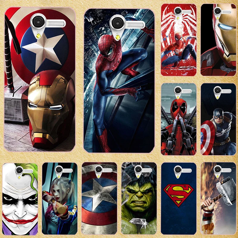 Чехол для телефона Super Hero чехол Alcatel One Touch Pixi 3 4 5 дюйма 4G версия 5017D 5019D 5019 задняя