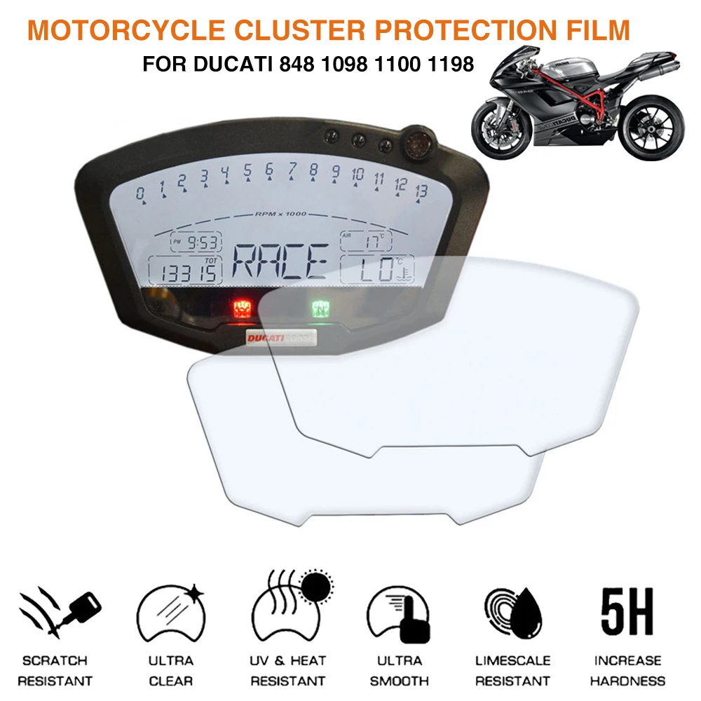 Защитная пленка для мотоцикла защита от царапин Ducati 848 1098 1100 1198 | Автомобили и