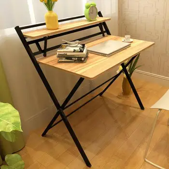 

9999 Simple Table Folding Home Learning Laptop Desk Desk Portable Computer Desk Student Bedroom Small Table