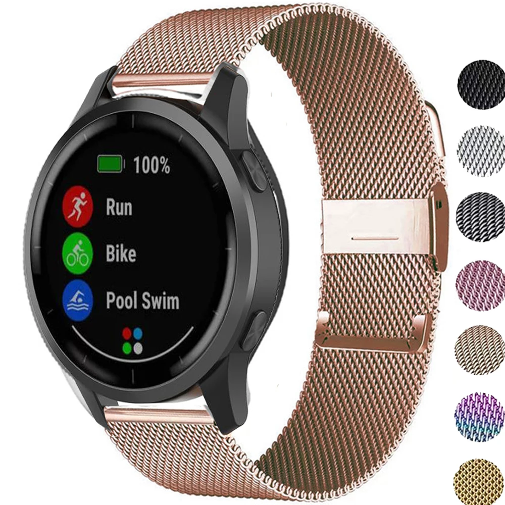 18MM 20MM 22MM Metal Watch Strap For 