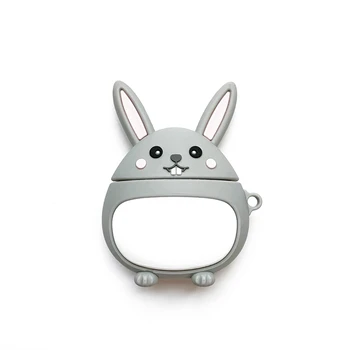 

Cartoon Little Grey Rabbit Soft Silicone Case Earphones For Apple Airpods Bluetooth Wireless Earphone Protective Skin Cover Box