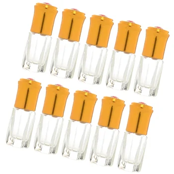 

10 Pcs Roll-on Bottles Perfume Bottle Travel Bottle for Women Use (Random Color)