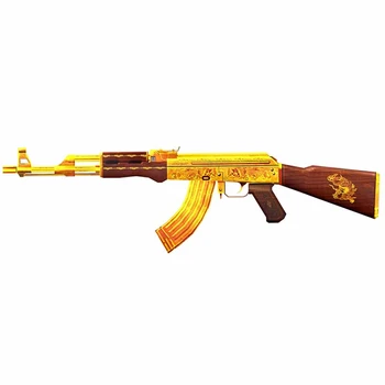 

Dawasaru Gun Shaped AK-47 Rifle Sticker Personality 3D Car Stickers Waterproof Decal for Window Bumper Automobile PVC,20cm*10cm