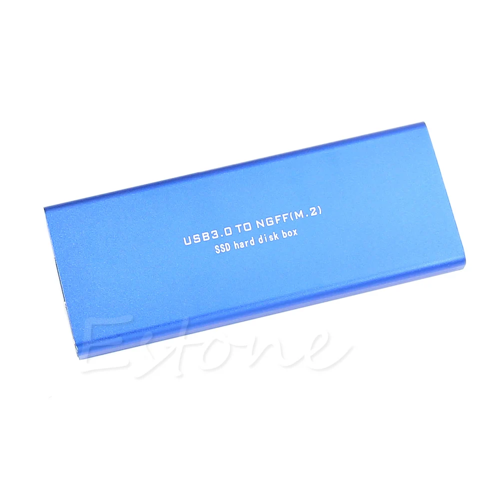 Горячий USB 3,0 к M.2 NGFF B Ключ SSD адаптер карта Внешний защитный корпус Чехол Коробка дропшиппинг