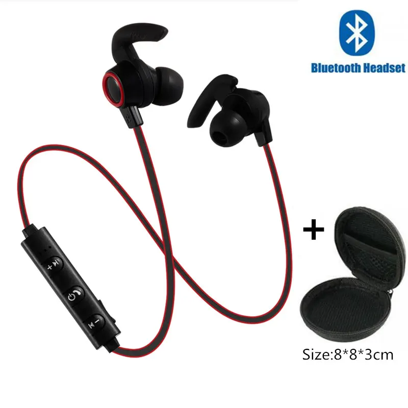 Bluetooth наушники с активным шумоподавлением спортивные стереонаушники вкладыши