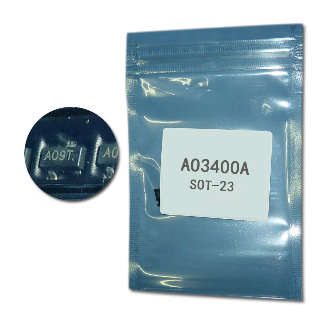 100 шт. транзистор AO3400A SOT23 smd Mosfet AO3400 SOT 23 3L MOSFET N Channel 30V 5.7A (Ta) 1 4 W Mos fet AO3400|mosfet sot23|mosfet
