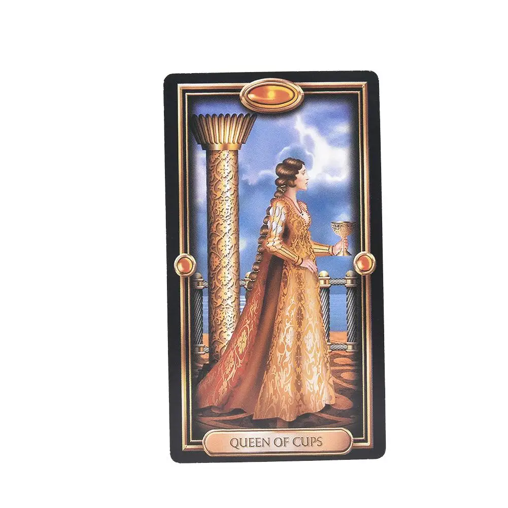 78 Pcs The Gilded Tarot Cards Deck Board Games For Family Party Playing Card Table Game Entertainment Gift