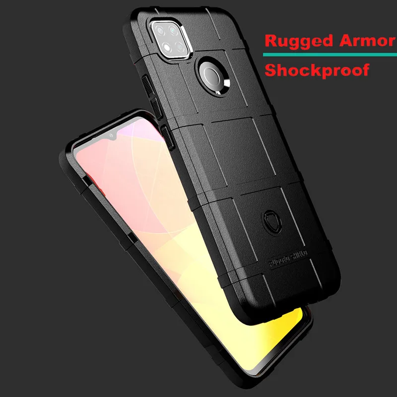 Чехол для Xiaomi Redmi 9C прочный бронированный ударопрочный чехол 9A