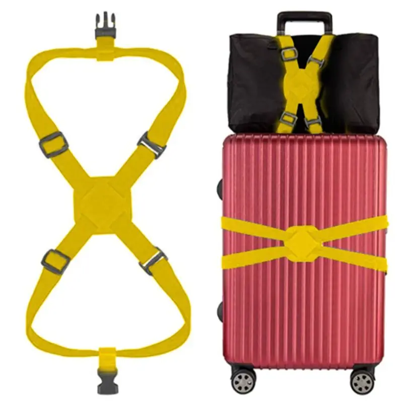 Багажный чемодан регулируемые ремни багаж эластичный пояс галстук вниз с пряжкой путешествия