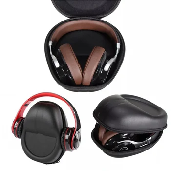 

Big Headphone Storage Bag Zipper Portable Protective EVA Carrying Hard Case Earphone Dustproof Shock For Sennheiser/Sony