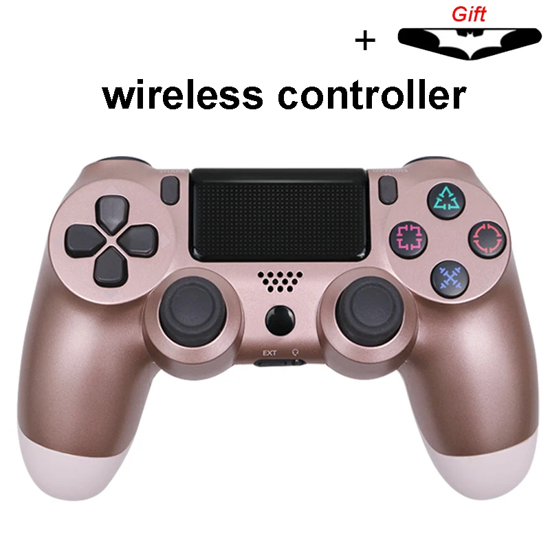 Bluetooth беспроводной джойстик для PS4 контроллер подходит для mando ps4 консоль для Playstation Dualshock 4 геймпад для PS3 - Цвет: wireless gold rose