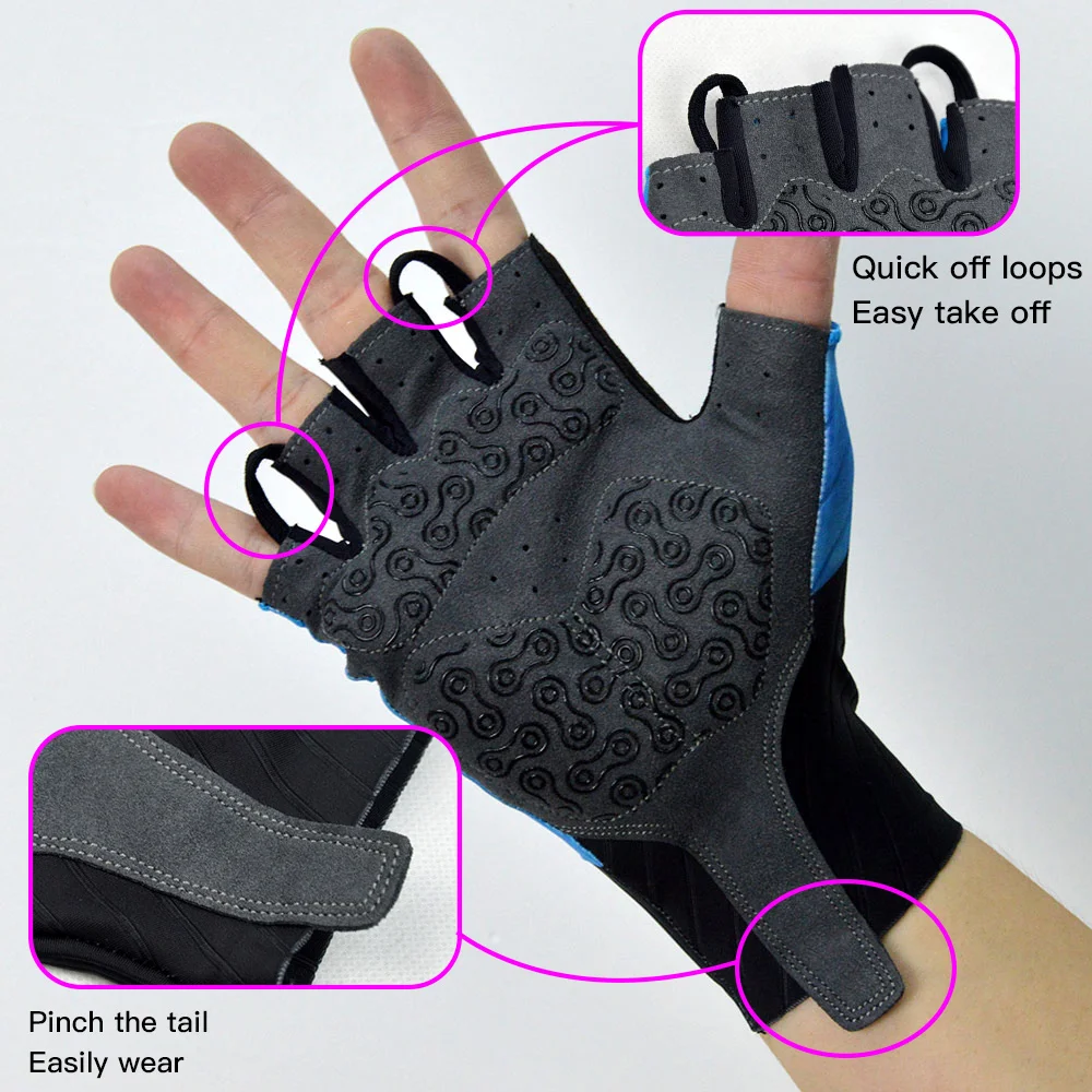 Cycling Gloves DAREVIE AERO Cycling Gloves High Speed Light Soft Breathable Cool Dry Half Finger Anti Slip Bike Gloves MTB Road