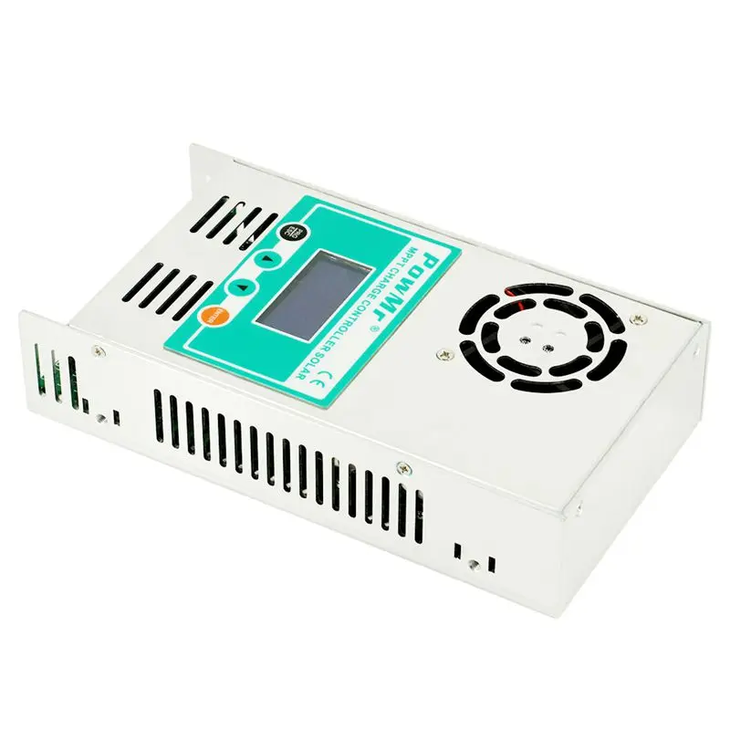 Powmr Mppt 60A Контроллер заряда и разряда 12 В 24 в 36 в 48 в авто для Max 190Vdc Pv вход вентилируемый герметичный гель Nicd Li