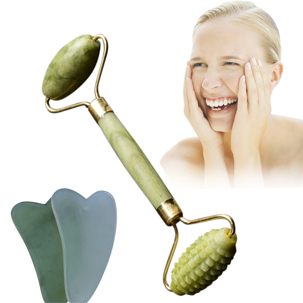 

Guasha Massage Tool Health Natural Green Aventurine Gua Sha Board Face Body Facial Anti-wrinkle Massage Board Body Scraping