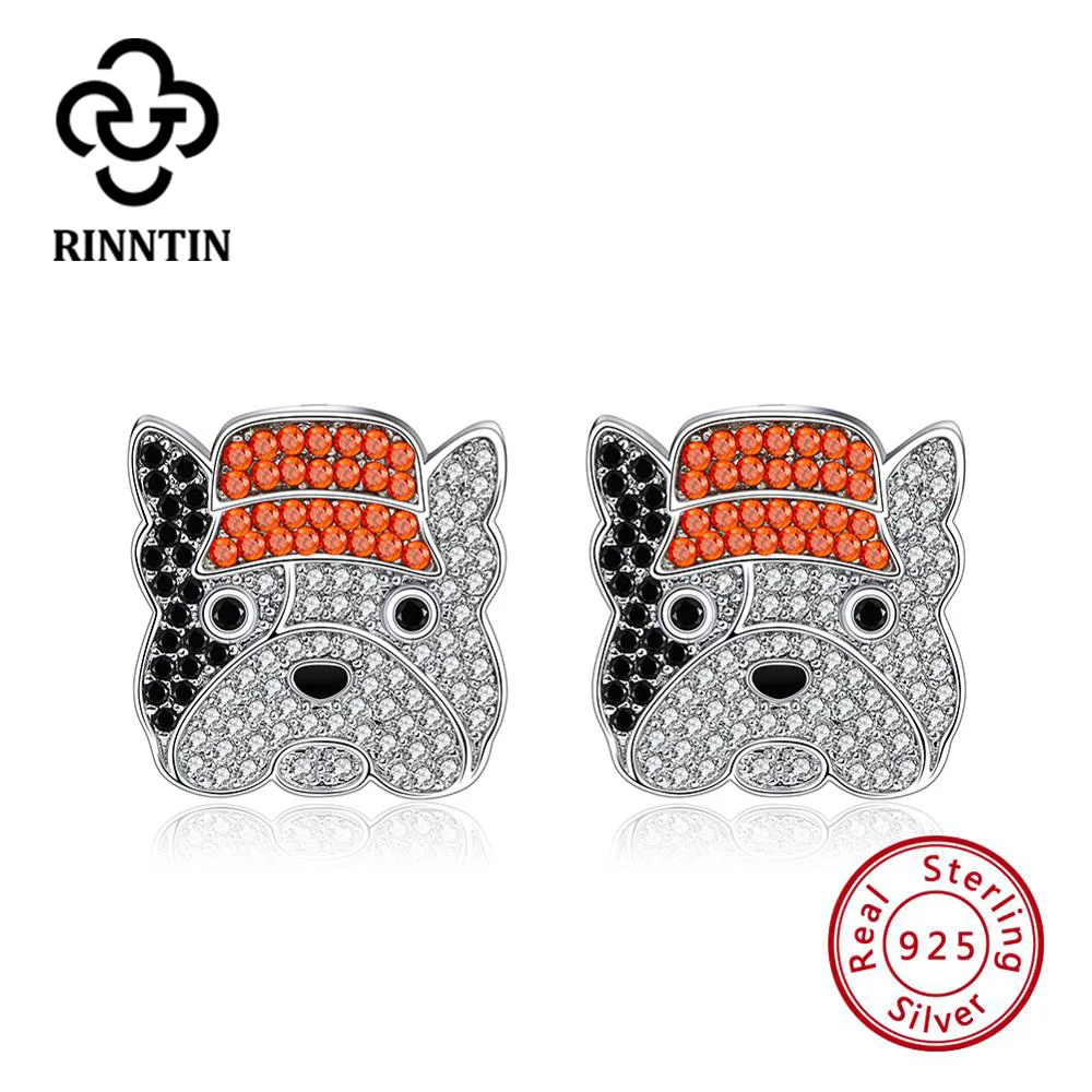 Rinntin 100% Стерлинговое Серебро 925 пробы ювелирные изделия французская шпилька в