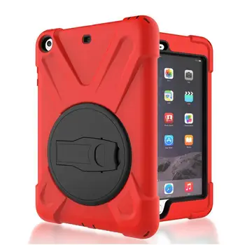 

Case for iPad mini 1 2 3 hand-held Shock Proof full body cover Handle stand sleeve for ipad mini case capa funda