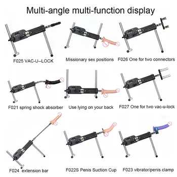 Automatic mute Sex Machine for Women and Men Machines for sex Masturbation Love Retractable Machine Vibrator Sex toys for women 4