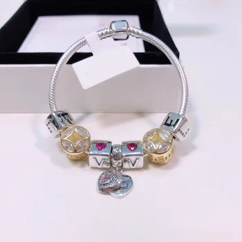 

high quality 1:1 100% 925 silver sterling letter charter free freight