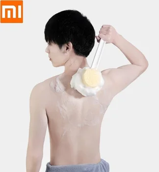 

New Bath long handle brush Silicone Massage Bathroom Back Exfoliation Shower Foot clean Soft Comfortable showerbrush