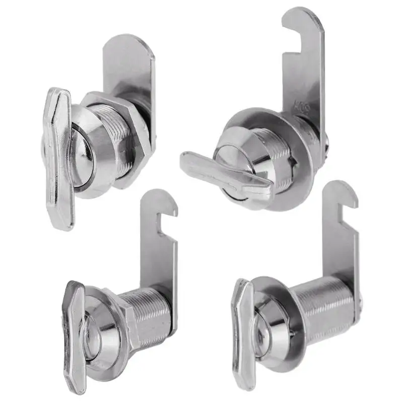 

16/20/25 / 30mm Mailbox Cabinet Tool Box Zinc Alloy Keyless Lock Cam Lock for Boat bus door Closet Screw Hand Hardware and Tools