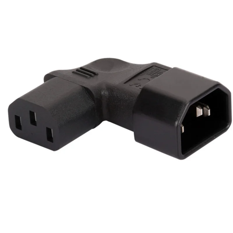 Прямоугольный IEC 320 C14 3 контактный штекер на гнездо C13 PDU PSU стандартный удлинитель