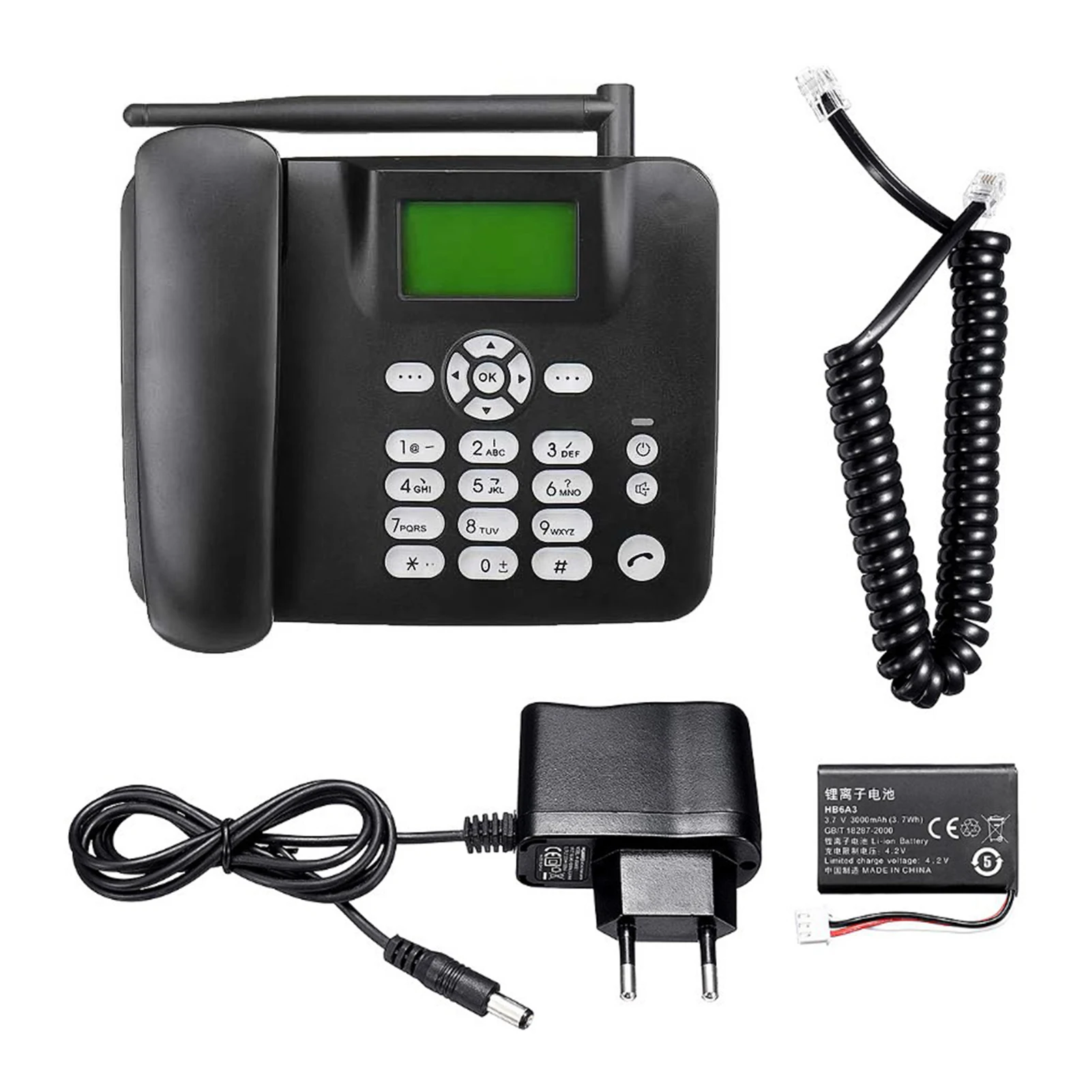 Фиксированный беспроводной телефон 4G настольный с поддержкой GSM 850/900/1800/1900 МГц