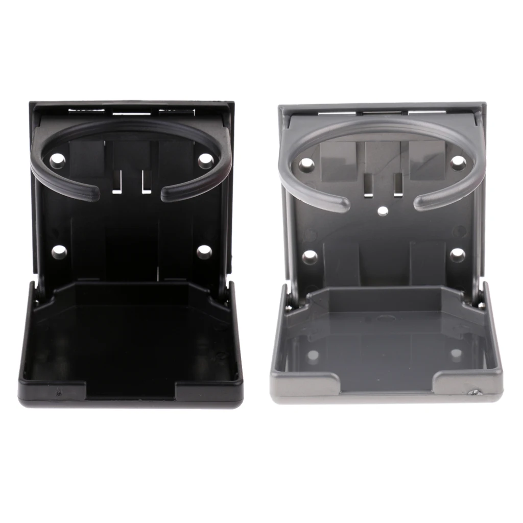 Set Of 2pcs Adjustable Cup Holder Marine Boat Car Foosball Drinks Hold Clamp