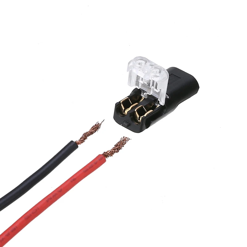 10pcs New 12V Wire Cable Snap Plug In Connector Terminal Connections Joiners Car