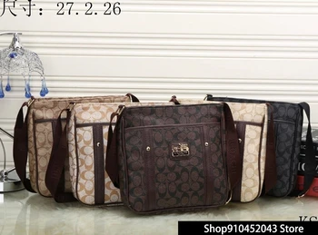 

Totes Luxury Designer Brand COACH Handbag High Quality Shoulder Bags MEN Women Messenger Bag Bolsa Feminina Handbags CO137