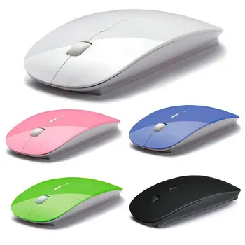 

New 1600 DPI USB Optical Wireless Computer Mouse 2.4G Receiver Super Slim Mouse For PC Laptop