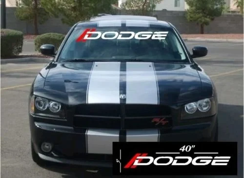 

For Dodge Ram Dakota Charger Challenger Vehicle Logo Stickers Vinyl Lettering Decal