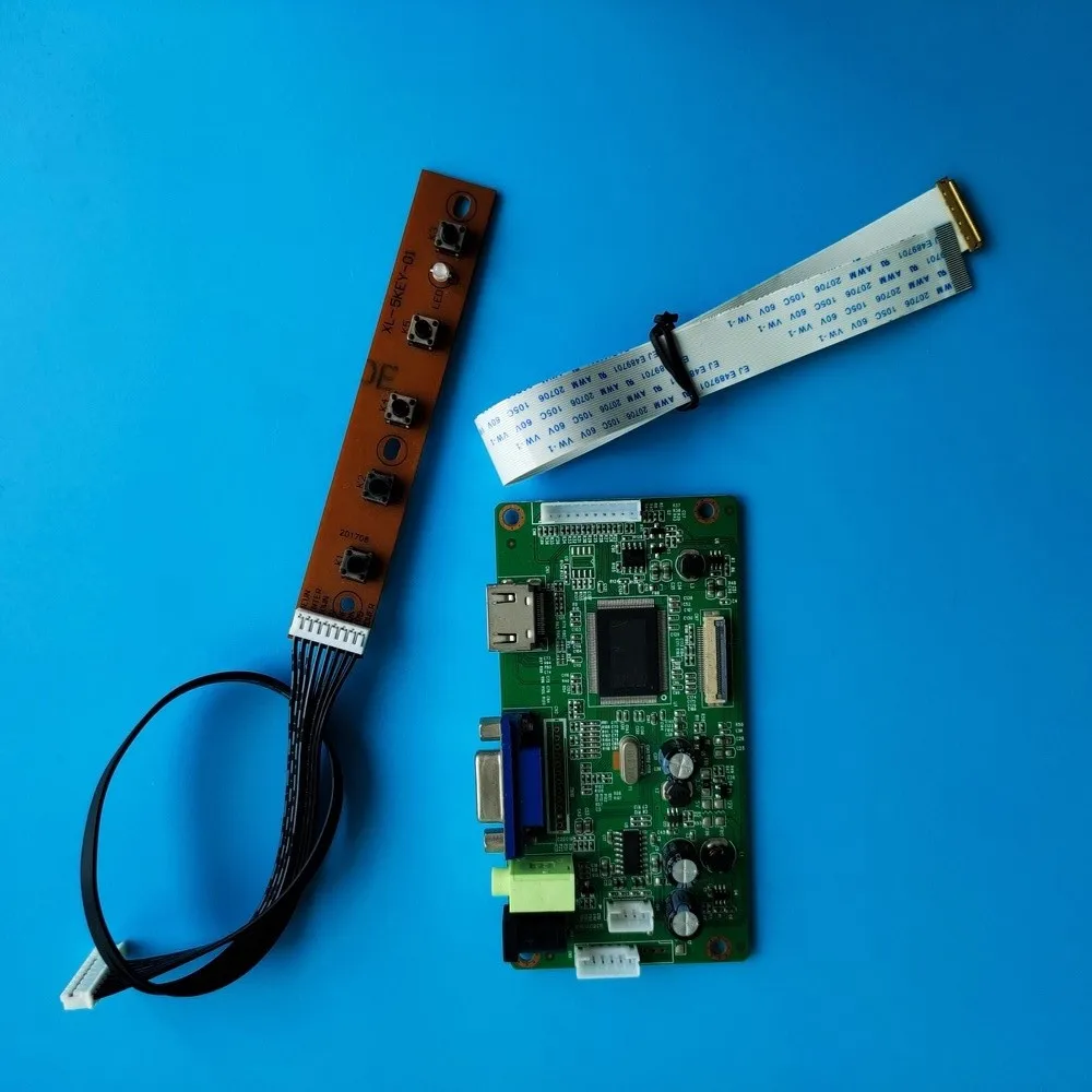 Комплект ЖК-дисплей для LP156WF4-SPH2/SPH3 VGA плата контроллера 30Pin DIY светодиодный экран