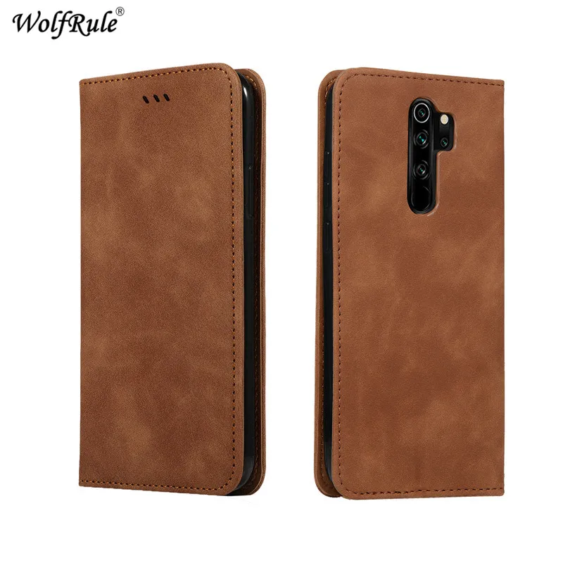 Магнитный поглощающий кожаный флип-чехол для Xiaomi Redmi Note 8 Pro, чехол-кошелек, держатель для карт, чехол-подставка для Redmi Note 8 Pro 6,53"