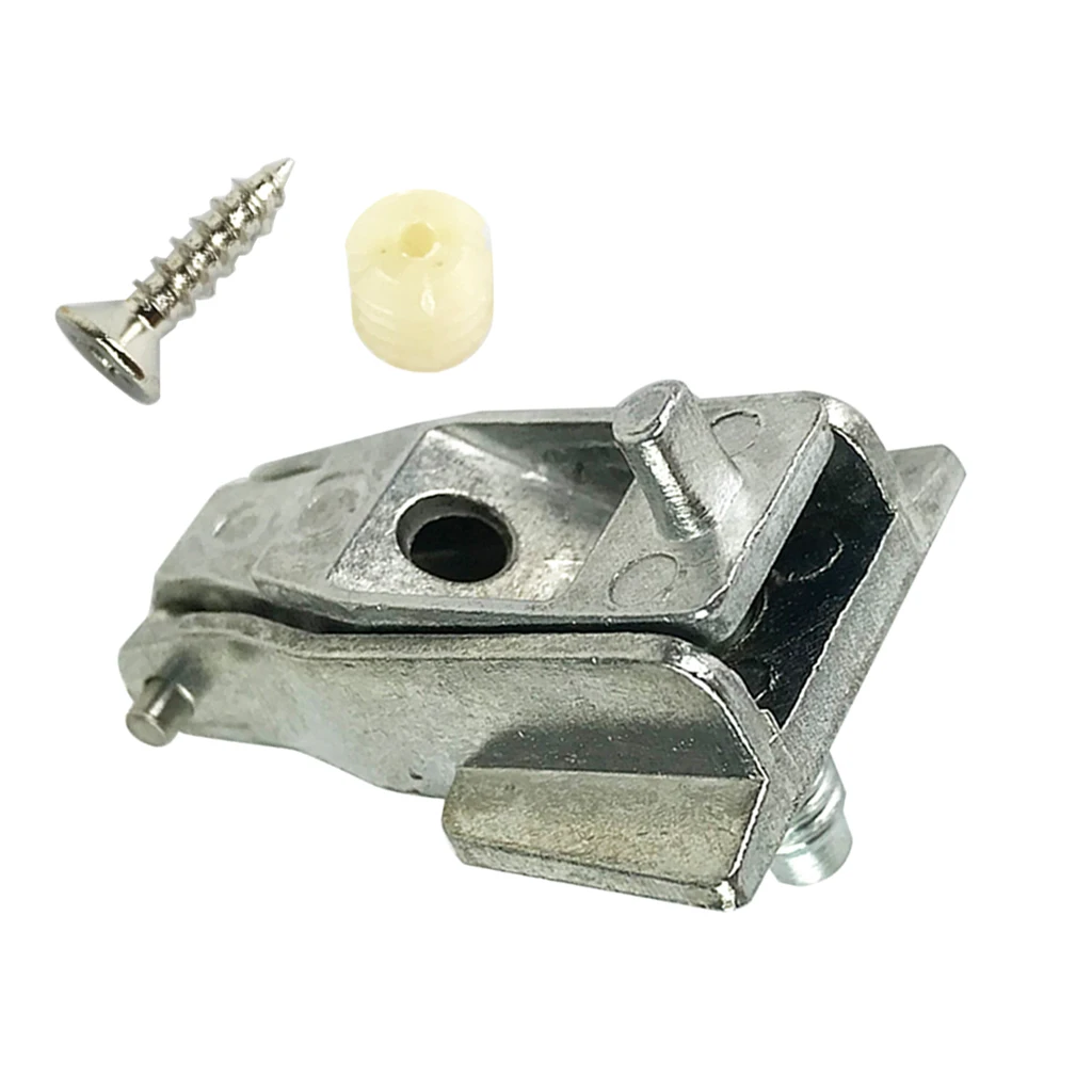 Chrome Metal Outer Door Handle Hinge Both Side Replacement for Fiat 500