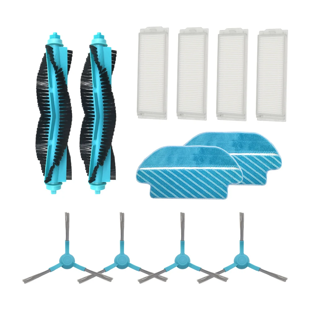

HEPA Filter Roller Brush Mop Pads Cloth for Cecotec Conga 3290 3490 3690 Vacuum Cleaner Spare Parts Side Brush Proscenic M7