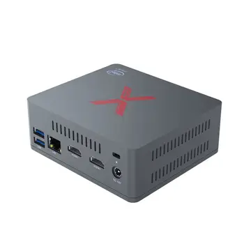 

Bt3-X Mini Pc 2.4Ghz Wifi Bluetooth 4.0 Ethernet 1000Mbps 4Gb Ram 64Gb Rom Wins10 Apollo Processor J3355 Tv Box(Eu Plug)